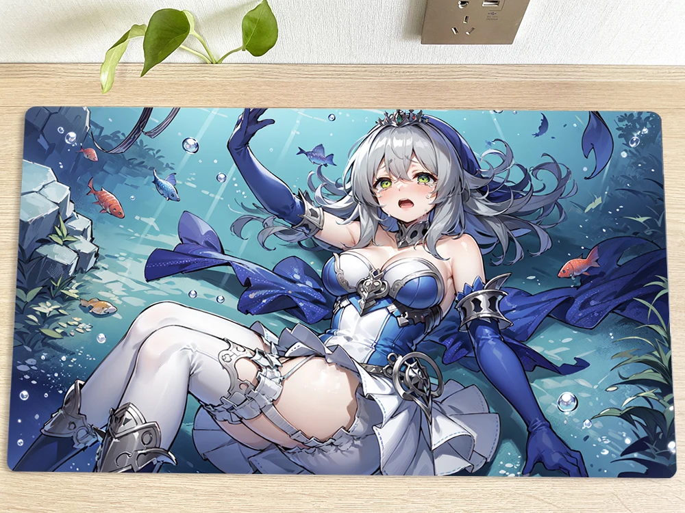 

YuGiOh Playmat Tearlaments Merrli TCG CCG Mat Trading Card Game Mat Table Desk Mouse Pad Gaming Play Mat Mousepad