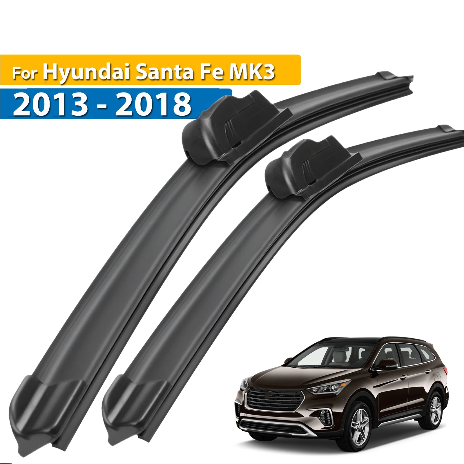 

Передние щетки стеклоочистителя Erick для Hyundai Santa Fe MK3 2013-2018, лобовое стекло, щетки для очистки ветрового стекла, дождя, 26 "+ 14"