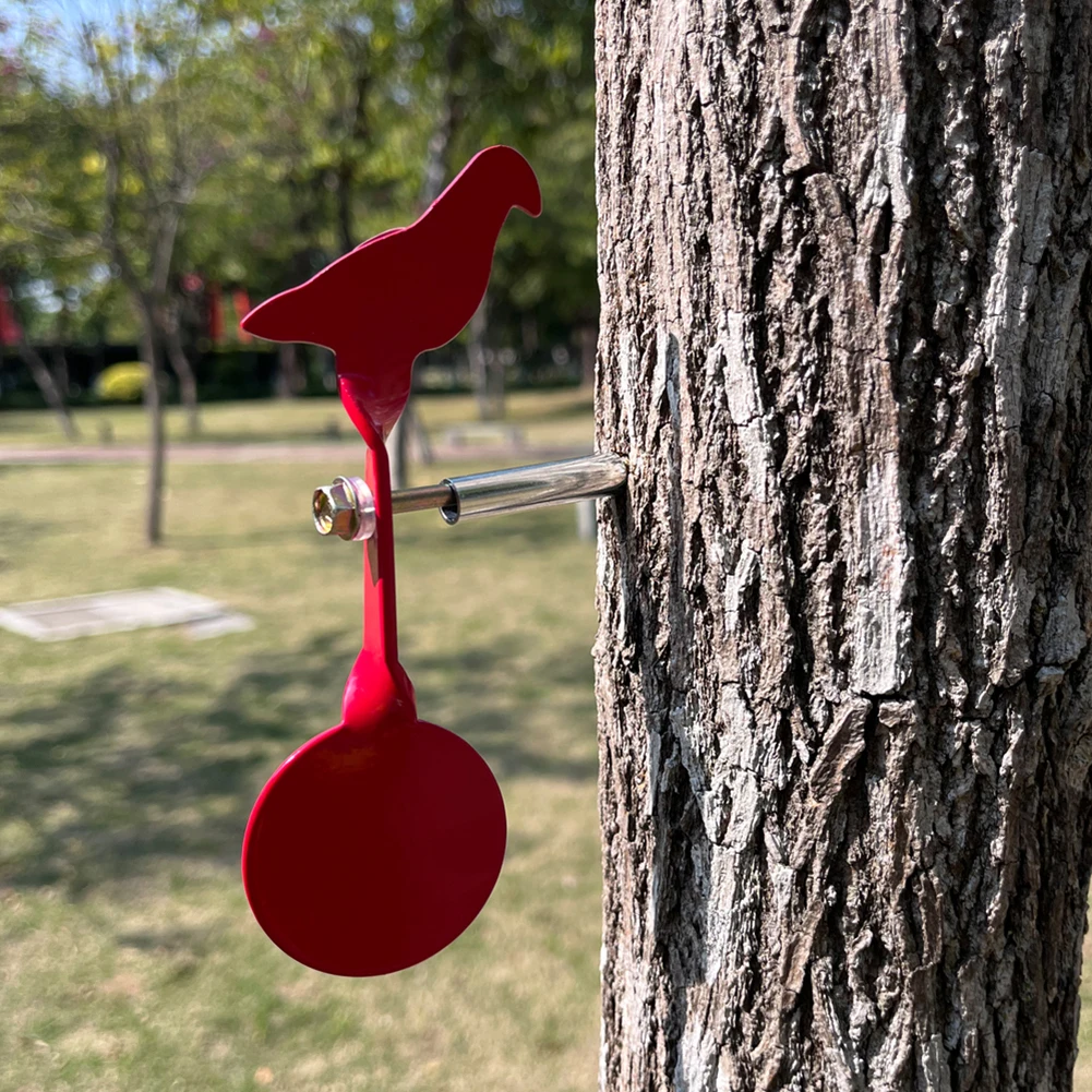 

Archery Spinners Target 360° Roation Bird Shape Carbon Steel Easy To Use