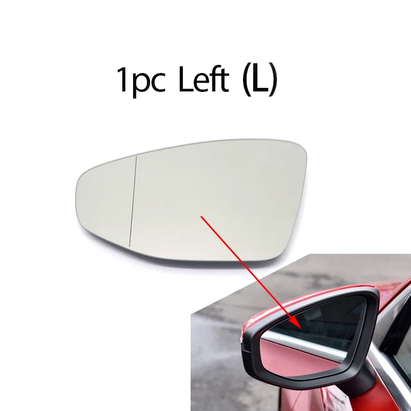 

Левая и правая боковая дверь с подогревом, зеркало заднего вида, стеклянная пластина для Audi A3 8Y S3 8Y RS3 8Y RS A S 3 2020-2024, аксессуары