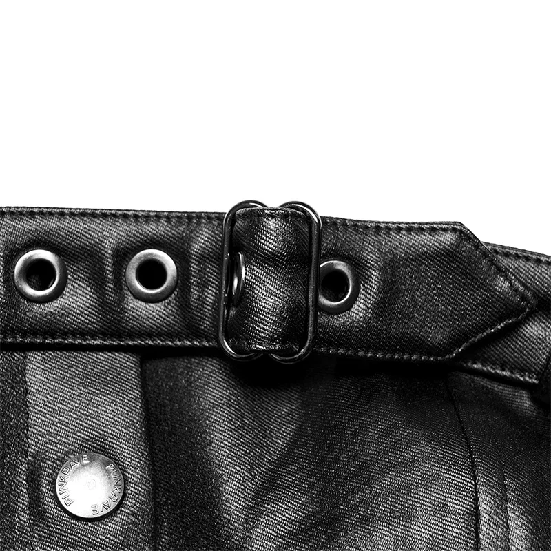 Женская майка-бюстье в стиле панк-рейва