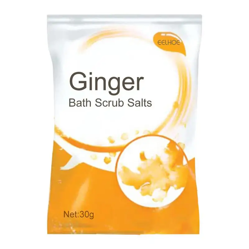 

Lymphatic Ginger Bath Salts Lymphatic Detoxify Bath Salts Mild Non-irritating Exfoliator Salt Scrub Ginger Bath Scrub Salts For