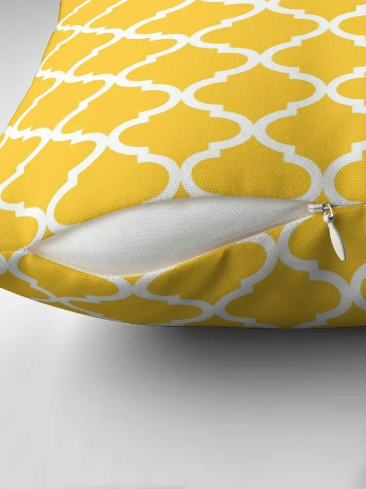 Горчично-желтый белый цвет искусственная Подушка декоративные подушки для