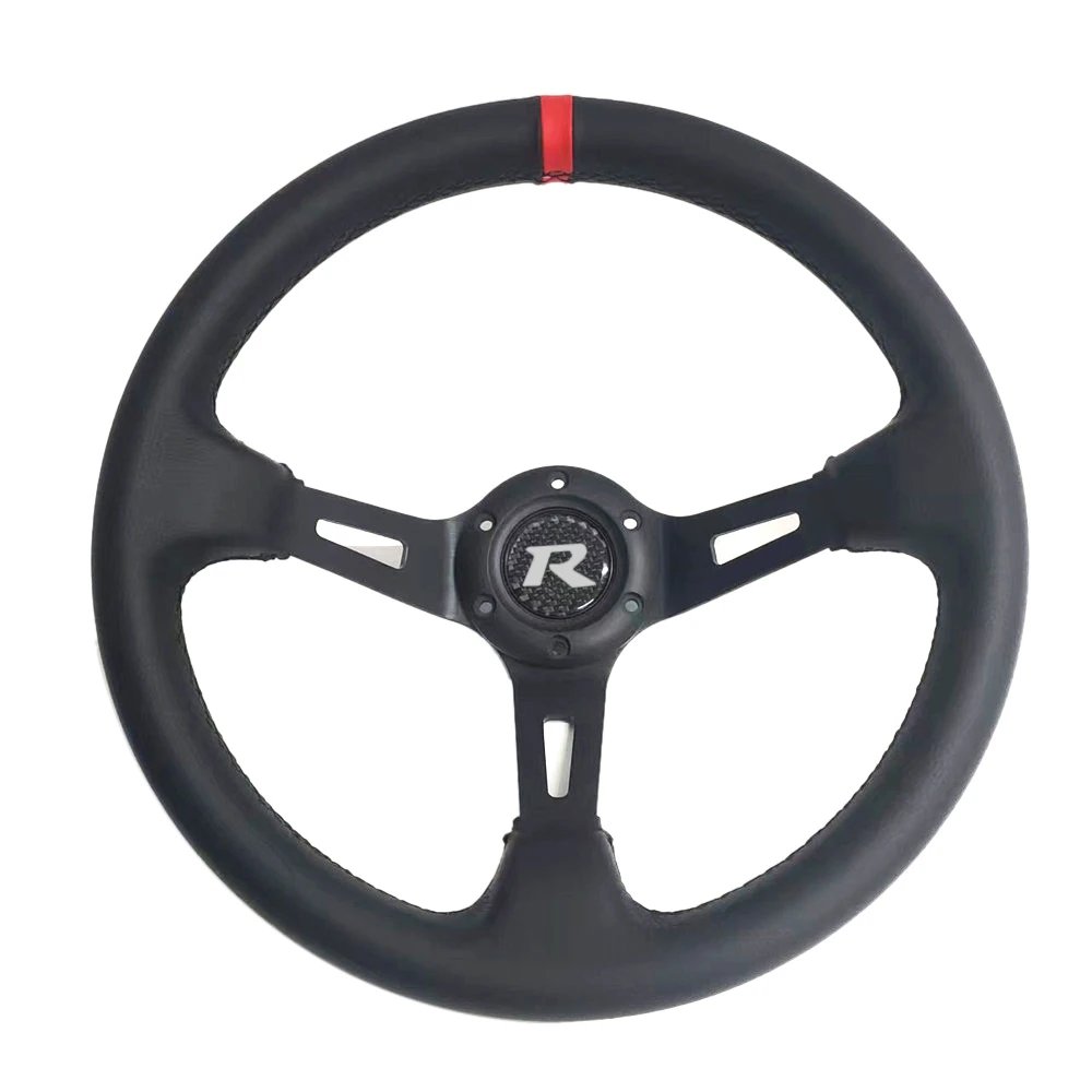 Автомобиль JDM Настоящее углеродное волокно автомобиль/Гонки Рулевое колесо