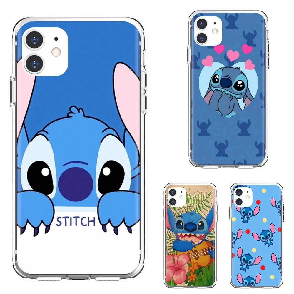Силиконовый чехол для телефона Artoon-Lilo-Stich-Ohana Samsung Galaxy Note 10 20 A3 A5 A6 A7 A8 A9 J7 J6 J4 Plus 2016 2018