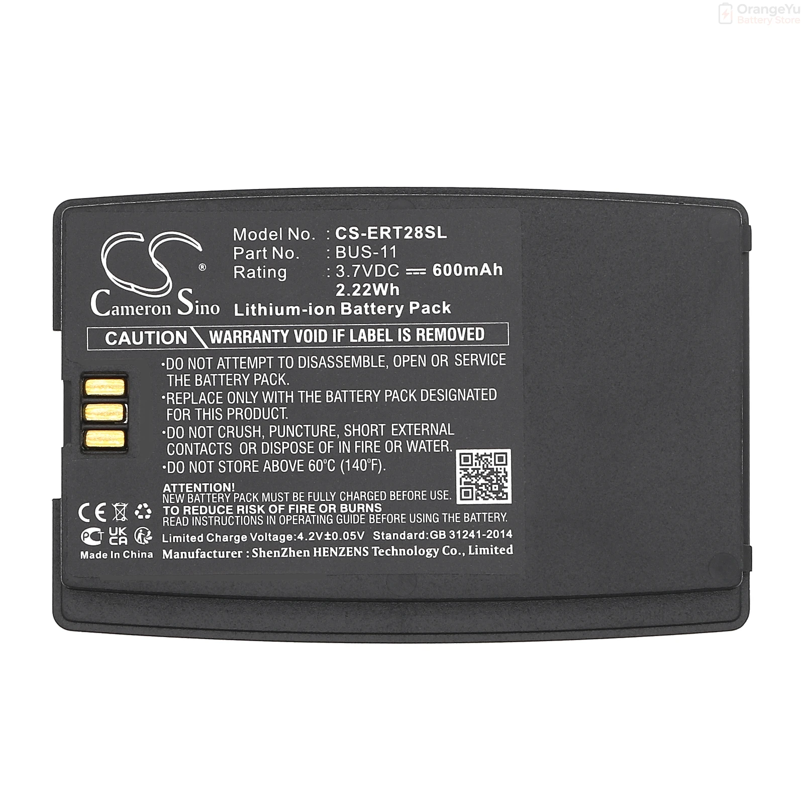 Фото Запасной аккумулятор 3.7В 600мАч BHC-10 BSL-10 BUS-11 для Sony Erison R320 R520 T28 T28z T29 T36 T39 T39M №5