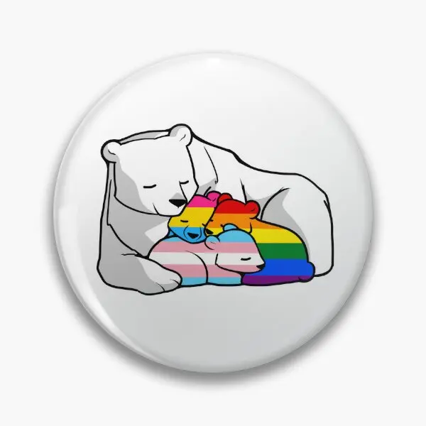 Заботливая мама медведь мягкая пуговица заколка Декор одежда модная женская