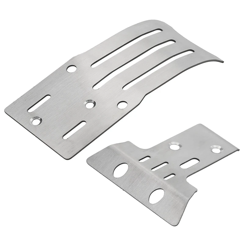 

Metal Steel Front And Rear Chassis Armor For Tamiya BB01 BBX 1/10 RC Car Upgrade Replacement Parts