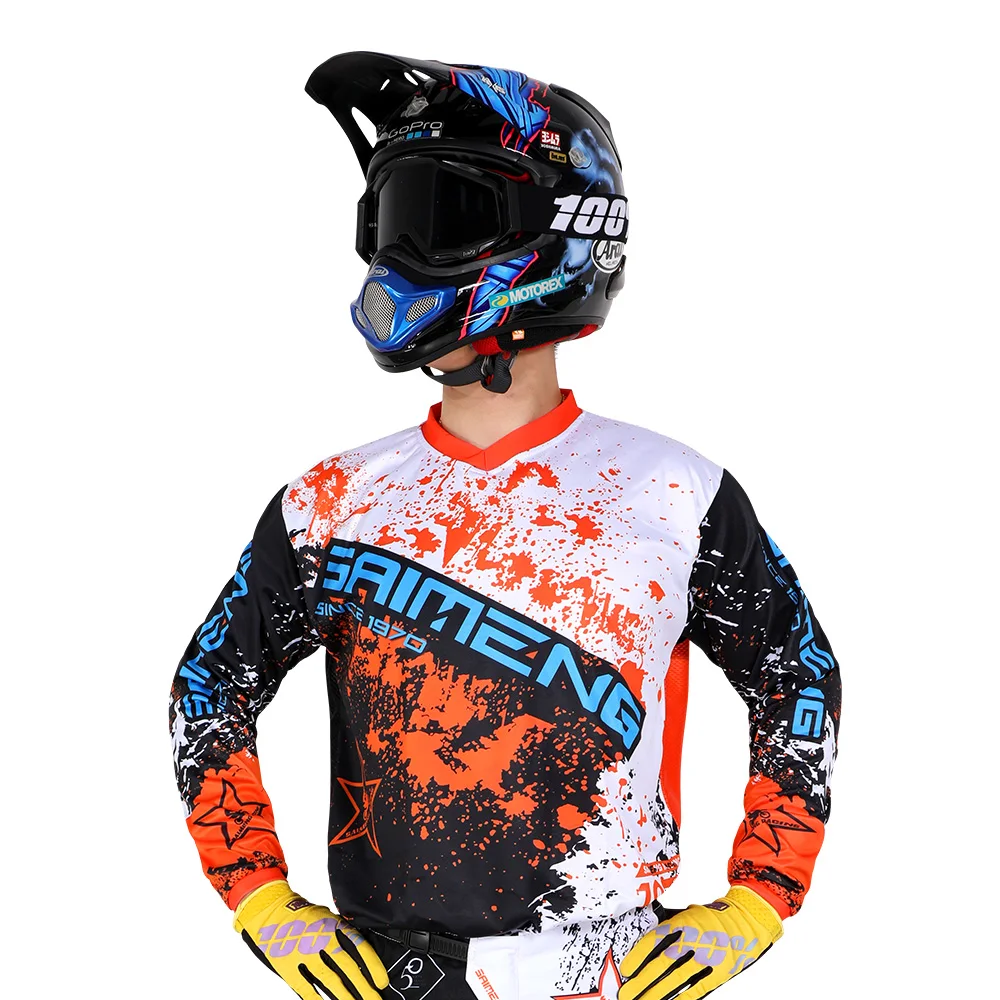 

Motocross Clothes Racing Tops Breathable gear set Jersey racing competition suit Mens lady Off-road Flexair NEW