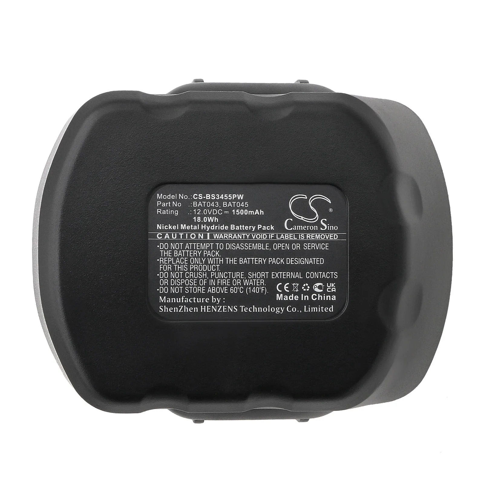 

CS 1500mAh Battery For GSB 12VE-2 GDR 12V 22612 23612 32612 3360 3360K 3455 GLI 12V Flash light