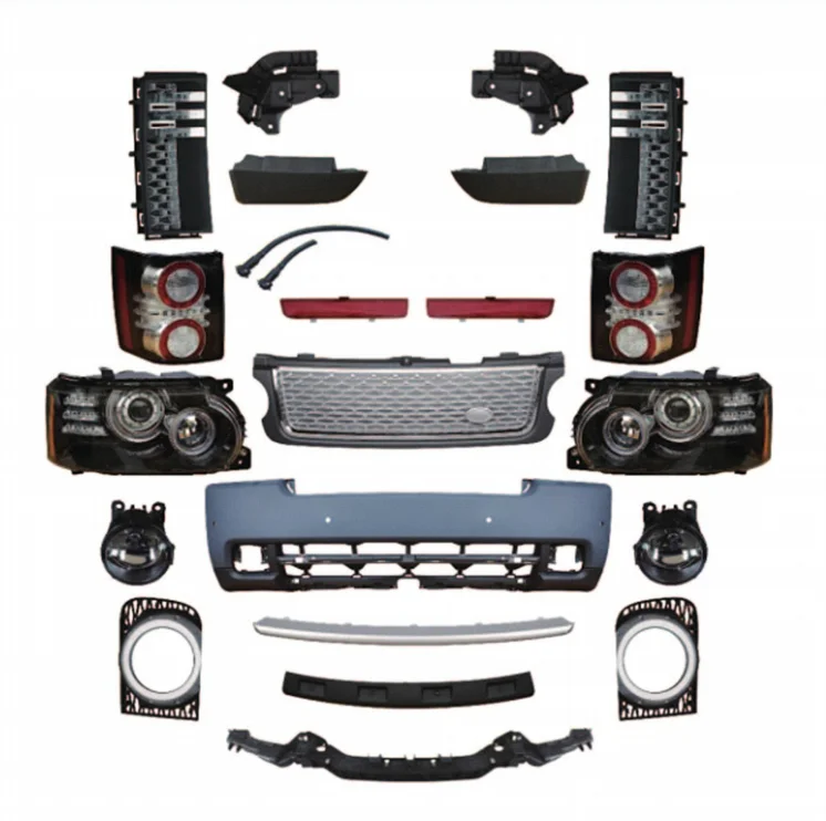 Комплект кузова Fot range rover OEM для L322 2002-2009 обновление Facelift до 2010-2012 аксессуары