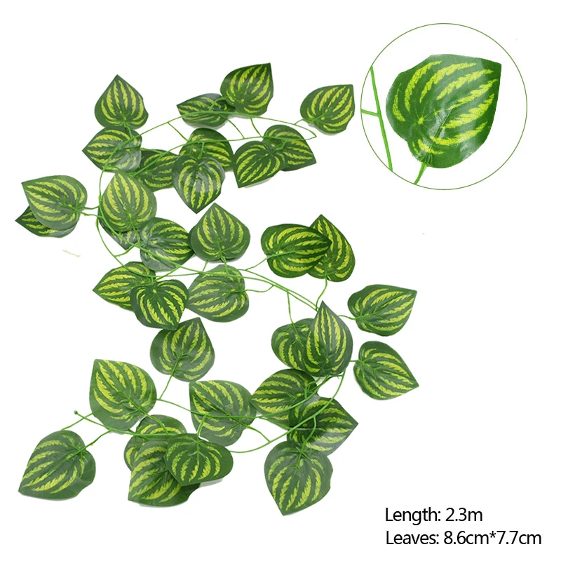 Искусственная винная гирлянда YONGSNOW зеленая 230 см