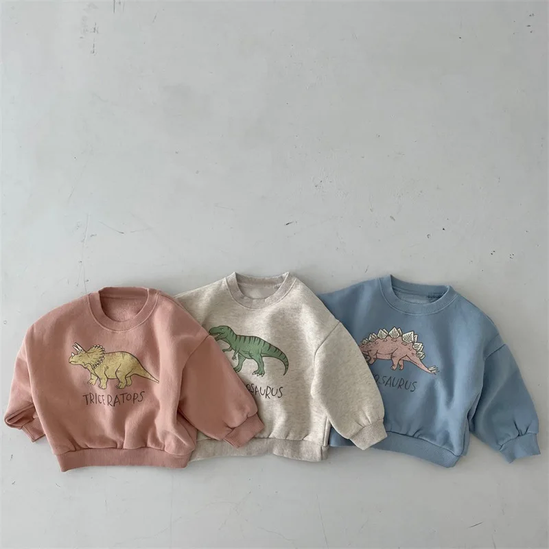 

2022 Sweatshirts Hoodies Full Sleeve Solid Pullover Cotton New Fashion Warm Cute Simple Comfortable Winter Autumn Kids