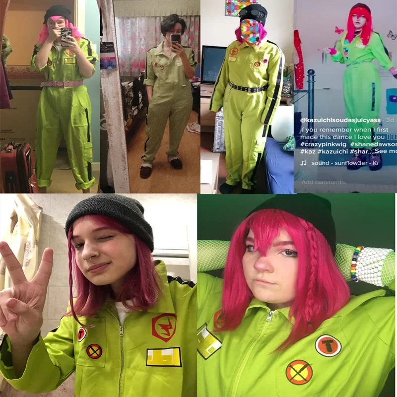 Костюм для косплея Kazuichi Souda комбинезон данганронпа 2 трико взрослых мужчин и