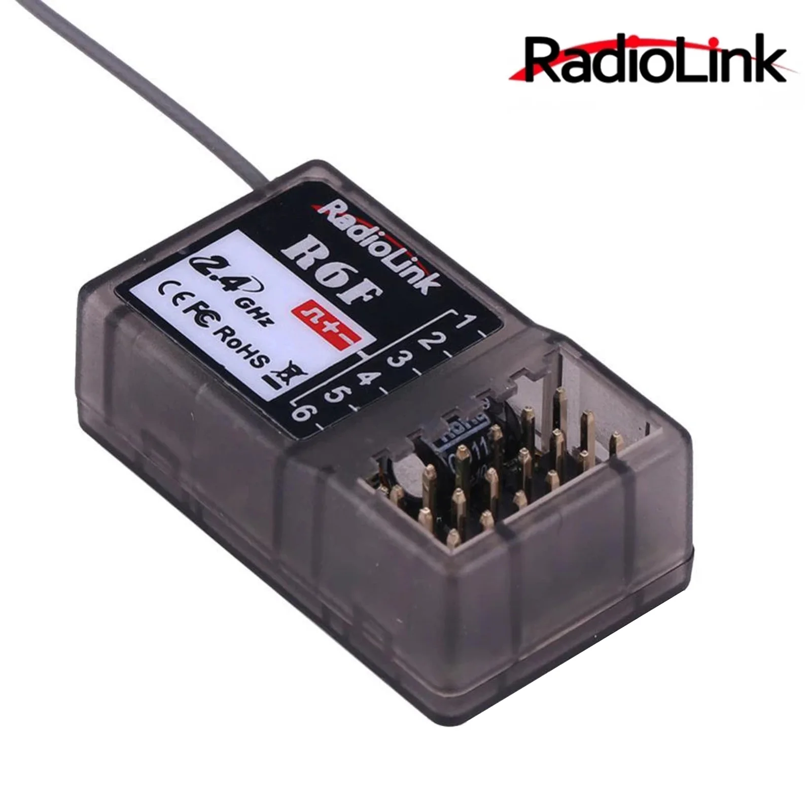 RadioLink R6F V2 2 4 ГГц 6CH радиоуправляемая модель для передатчика RC6GS RC4GS RC3S RC4G T8FB |