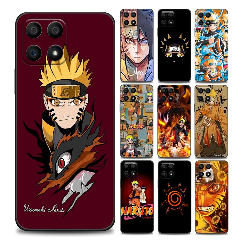 

Anime Uzumaki Naruto Phone Case for Honor 8X 9S 9A 9C 9X Lite Play 9A 50 10 20 30 Pro 30i 20S(6.15) Soft Silicone