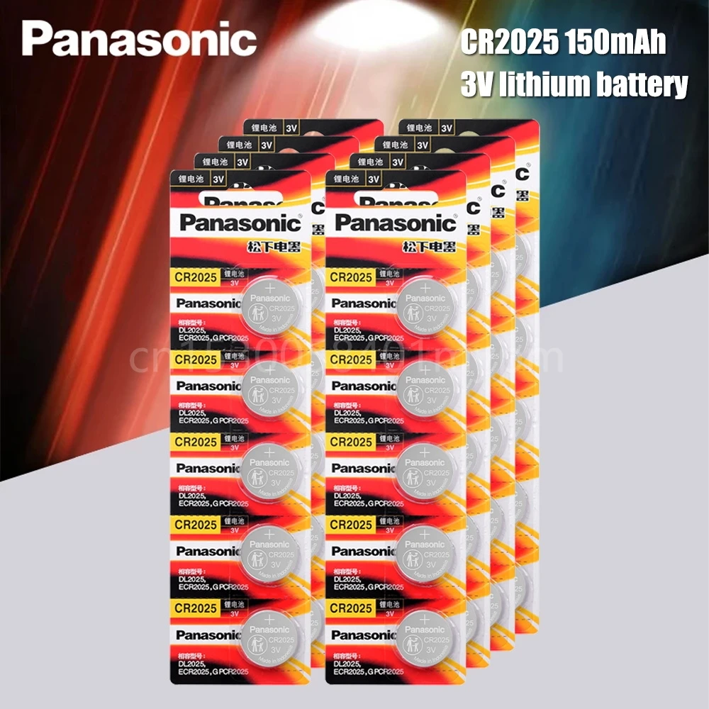 

Оригинальные Литиевые Батарейки Panasonic Cr2025, Cr 2025, 3 в, для шкалы веса