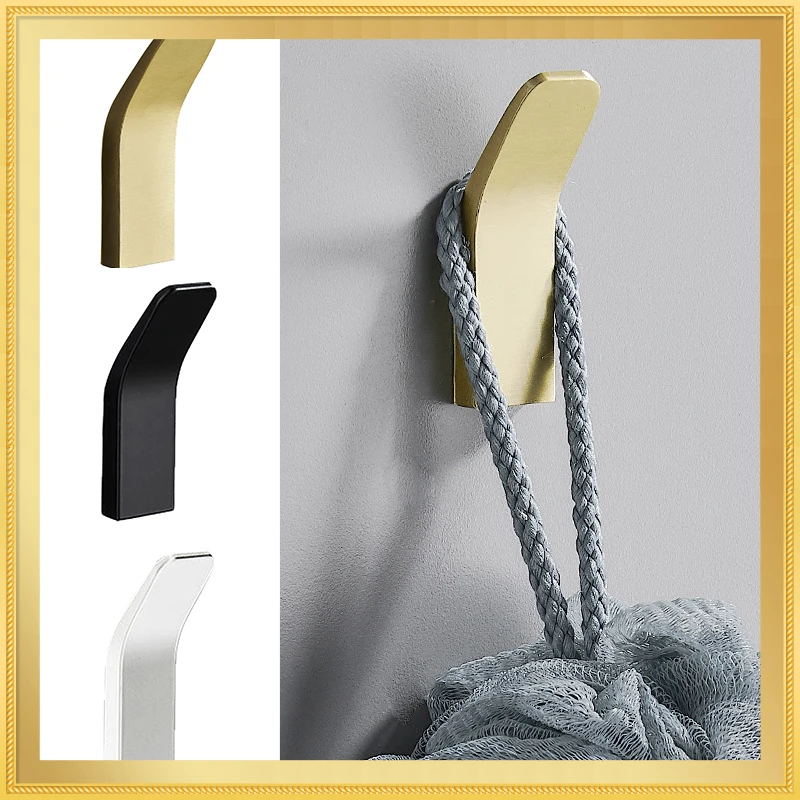 

Clothes Bag Hanger Hook Kitchen Storage Towel Hook For Bathroom Modern Wall Hanger Hook Bath Accessories