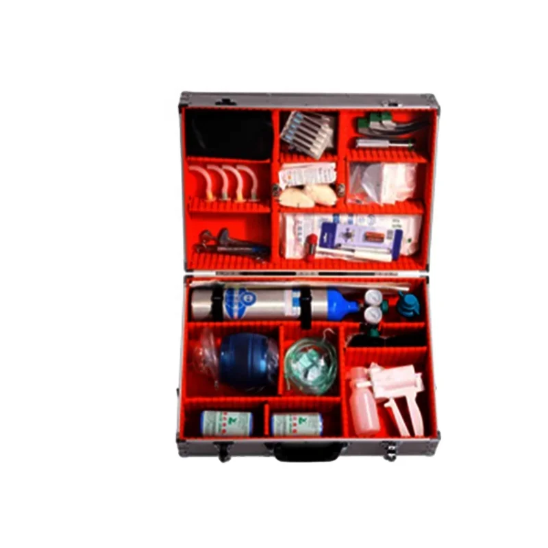 

Аптечка первой помощи в алюминиевой коробке