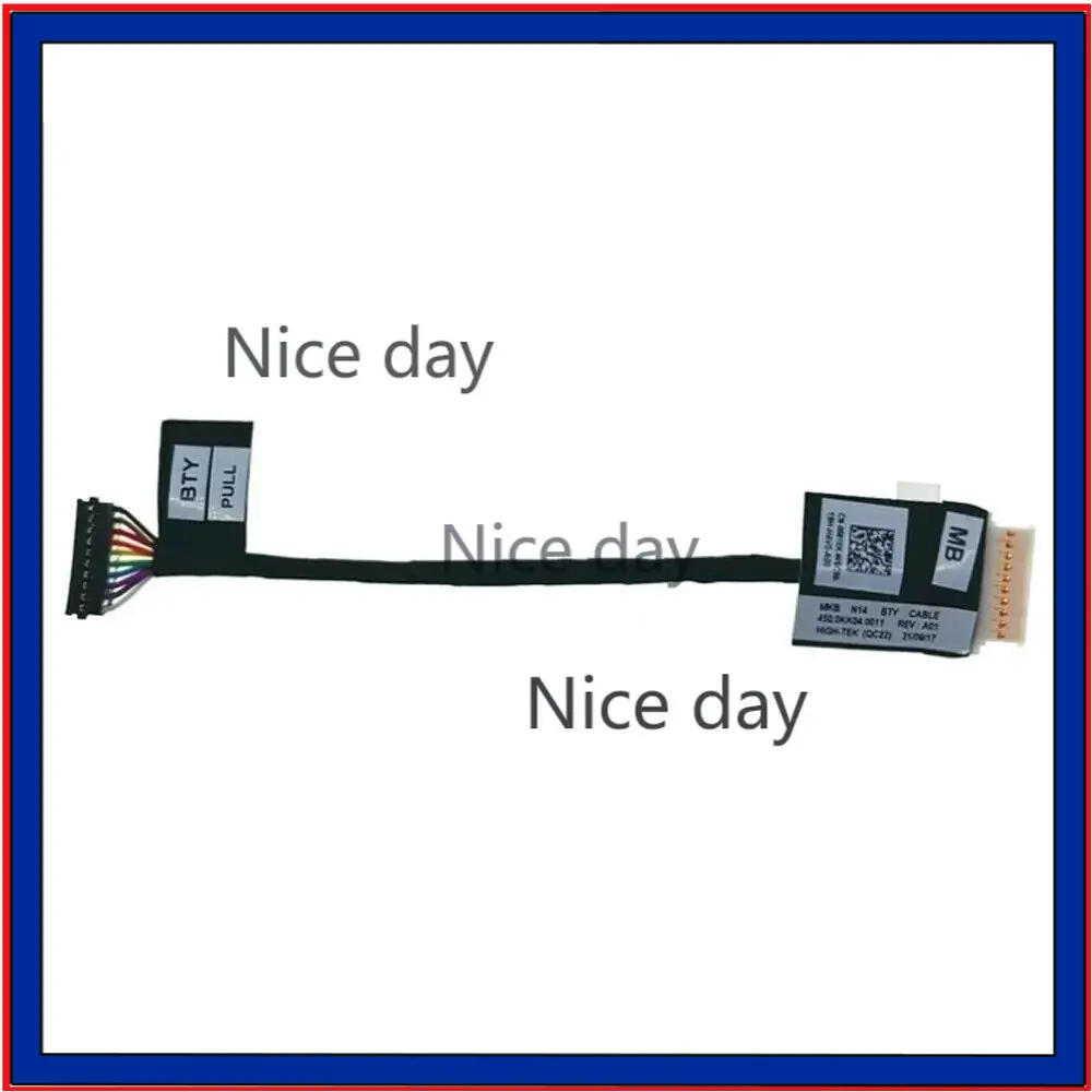 Для Dell Inspiron 5501 5502 5505 Latitude 3401 E3401 разъем кабеля аккумулятора