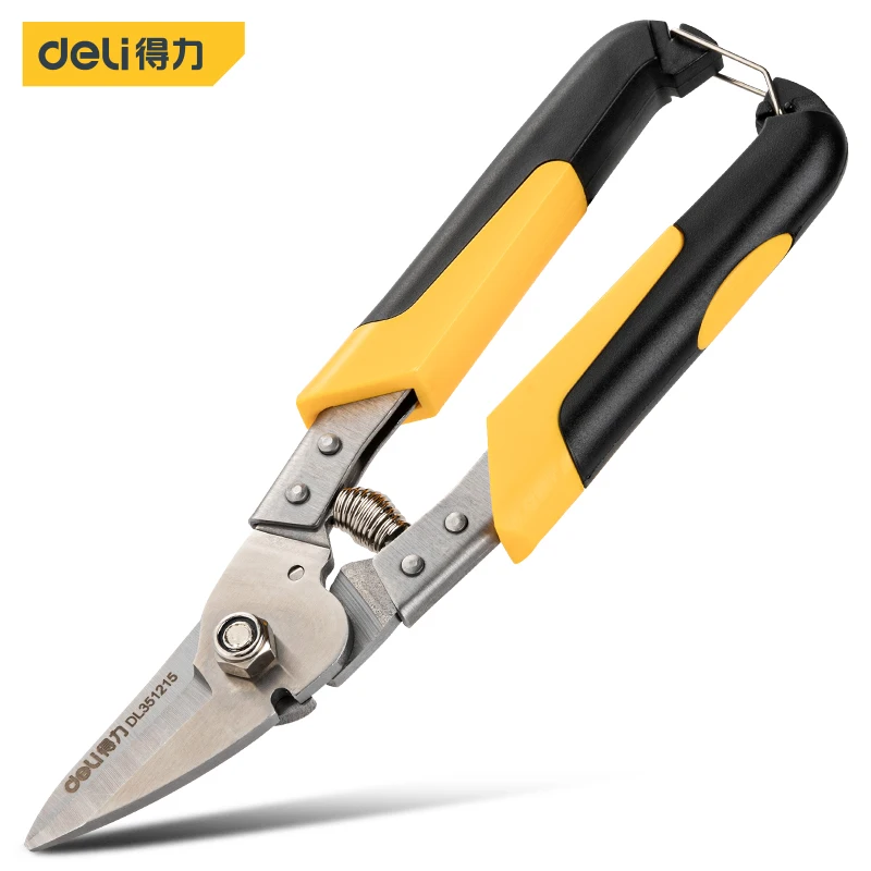 

Multi-functional Cutting Keel Scissors Metal Sheet Shearing Tin Snips Straight Shears Bent Blade Cutter Household Hand Tools