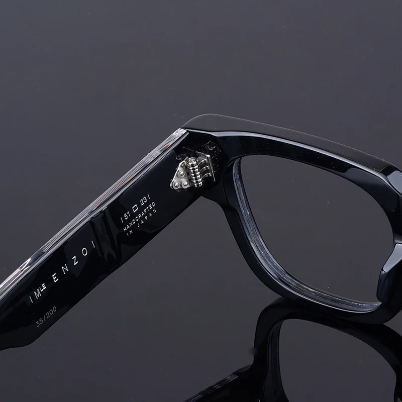 ENZO высококачественные квадратные ацетатные солнцезащитные очки мужские