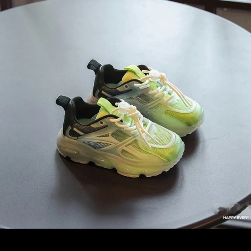 

Children's Casual Shoes Summer New Girls' Breathable Fashion Mesh Shoes Children's Sneakers Boys' Anti-Skid Running Shoes