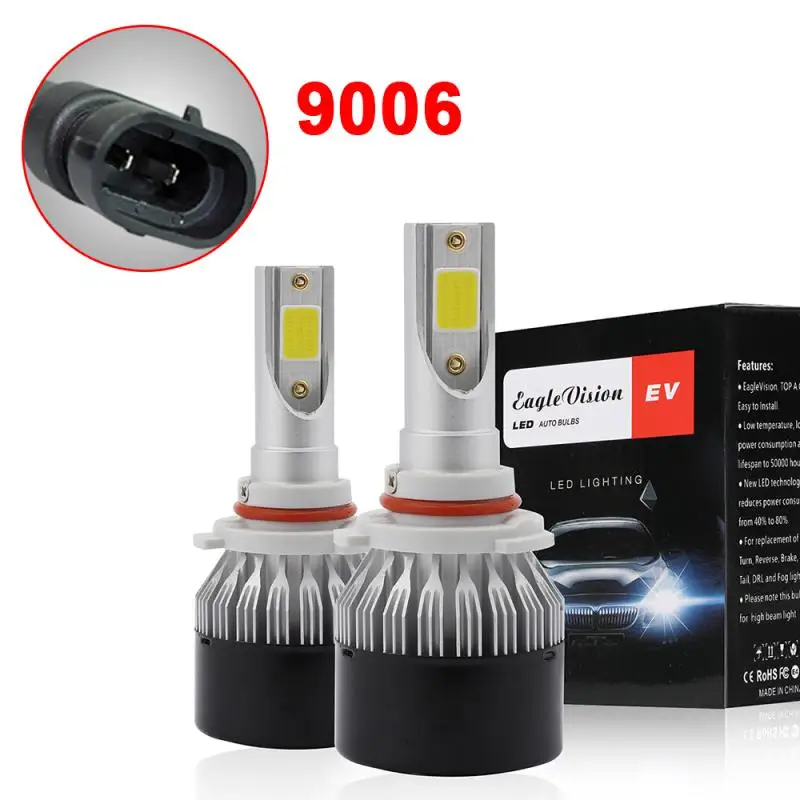 

COB 9006 9005 H11 H7 H1 LED Headlight Lamp Light Bulbs Conversion Kit 80W 12000LM 6000K Car Fog Light
