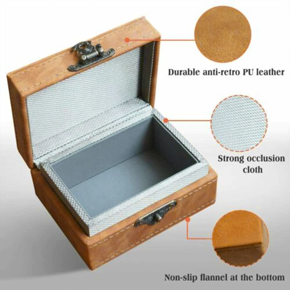 

1pc Car Tools Key Keyless Box Car Signal Blocker Box Anti Theft Blocking Pouch Safety Stowing Tidying High Quality Parts
