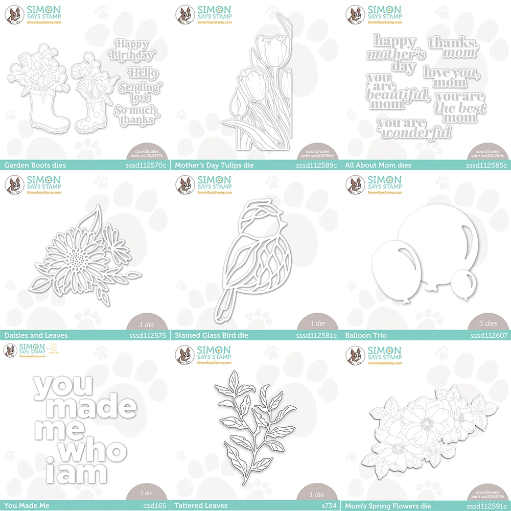 

2022 Flower Plants Metal Cutting Dies And Clear Stamps For Diy Dies Scrapbooking Paper Craft Handmade Card Cutting Dies Cuts
