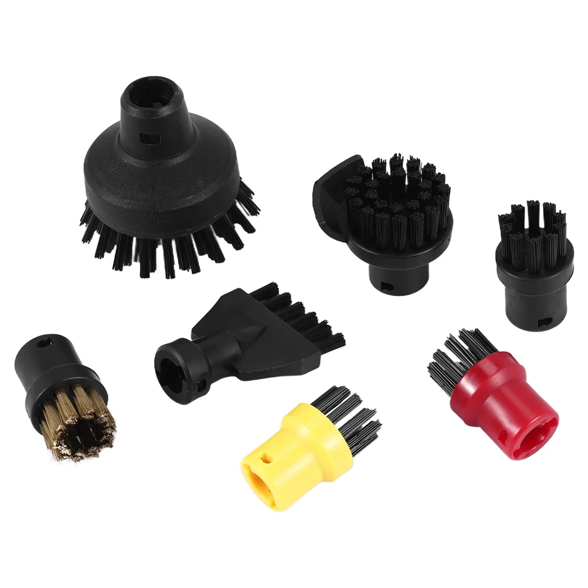 Круглая щетка с плоской насадкой для Karcher SC1 SC2 SC3 SC4 большая круглая чистки