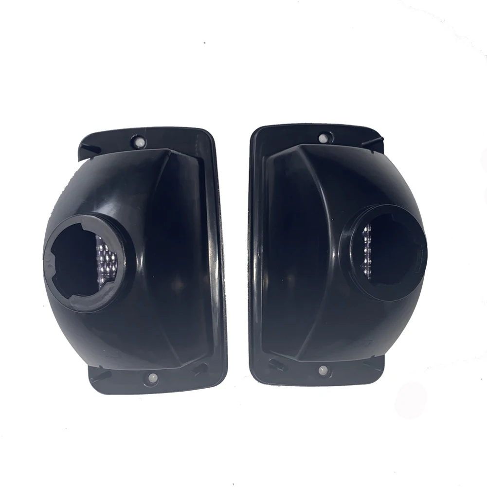 

2pcs Side Marker Parking Light Housings Smoke Tinted Front Side Fender Signal Parking Bulb For Wrangler TJ 97-06 Incandescent