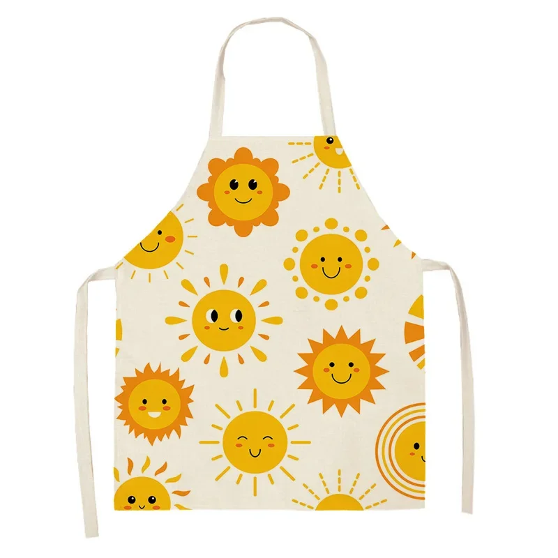 Кухонный Фартук для женщин и мужчин льняной водонепроницаемый в стиле бохо