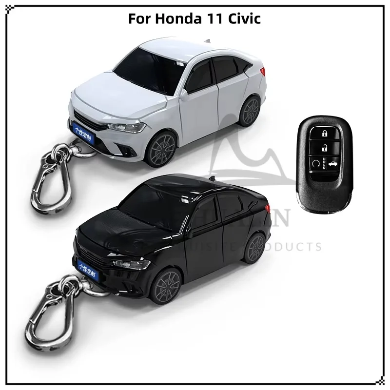 

Для Honda 11-го поколения Civic Защитный чехол для ключей от автомобиля Защитный чехол для ключей Автомобильные аксессуары со светом Новый