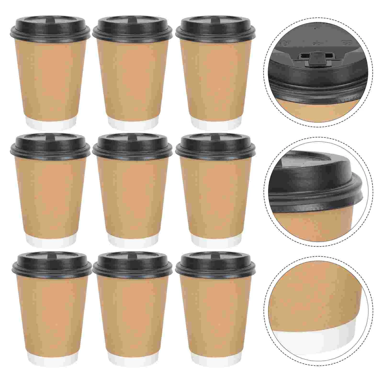 

Cups Paper Cup Hot Tea Beverage Coffee Water Bottle Shaker Small Picnic Chocolate Juicegoespresso Disposable Party Drinking