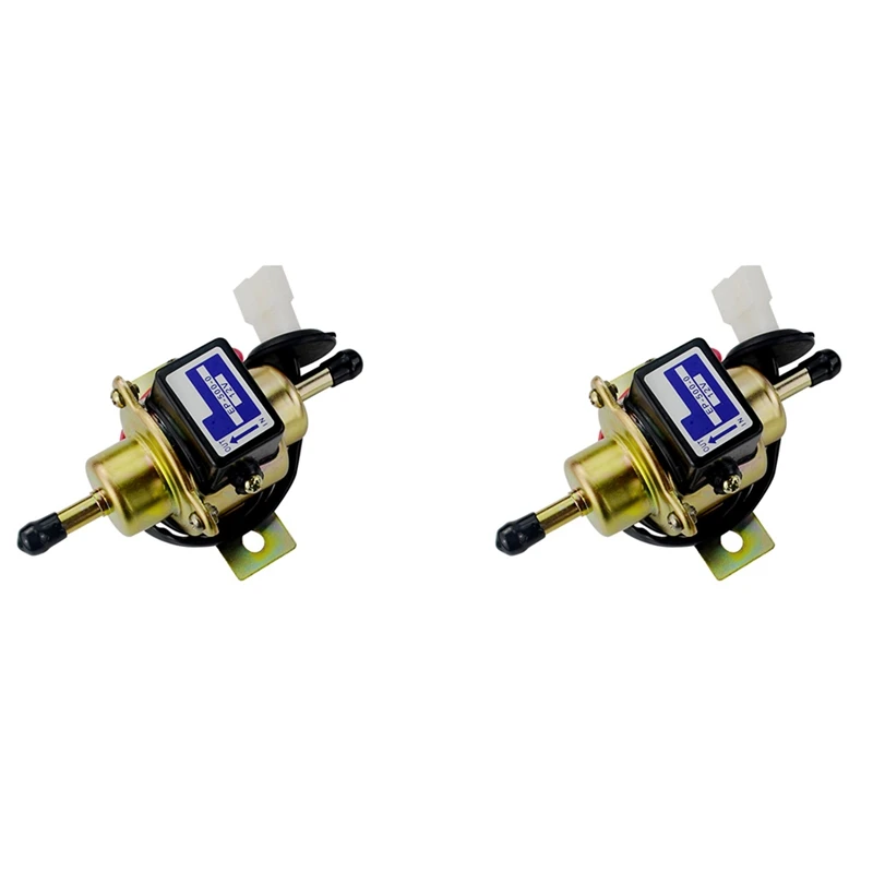 

2X 12V Fuel Pump 12585-52030 12585-52031 For Kubota Yanmar Cub Cadet