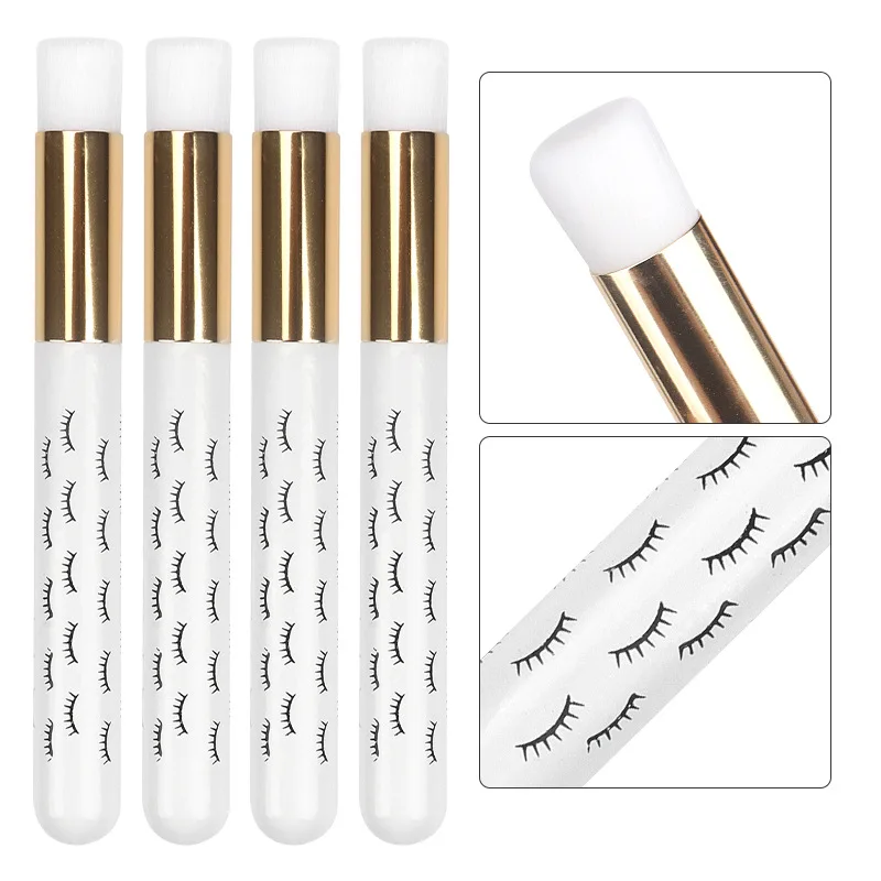 

5pcs Eyelash Cleanser Brush Lash Shampoo Brush for Eyelash Extensions Cosmetic Brushes Peel Off Blackhead Remover Face Cleansing