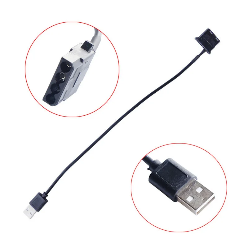 

30CM IDE 4Pin Female to 5V 12V USB Male USB Adapter Cable USB to 4 Pin PWM Molex Fan Power Cable Computer Case Adapter Cord