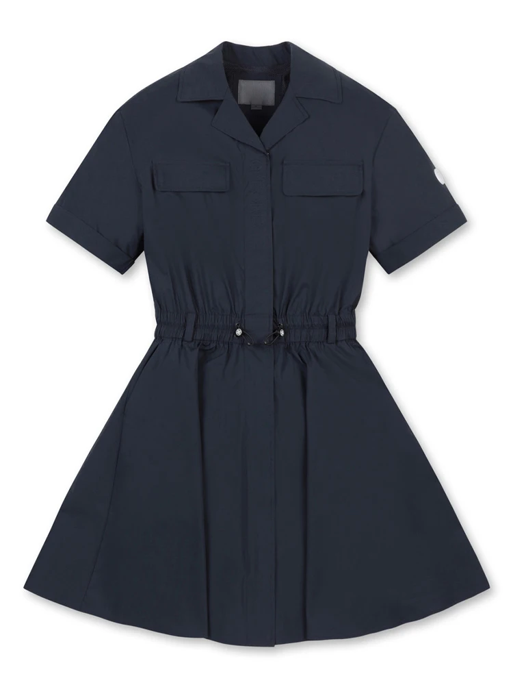 

Golf Women Clothing 2023 New Summer Korea High Quality Fashion Sports Slimming Tennis dress Polo Shirt Skirt With Ball Pocket