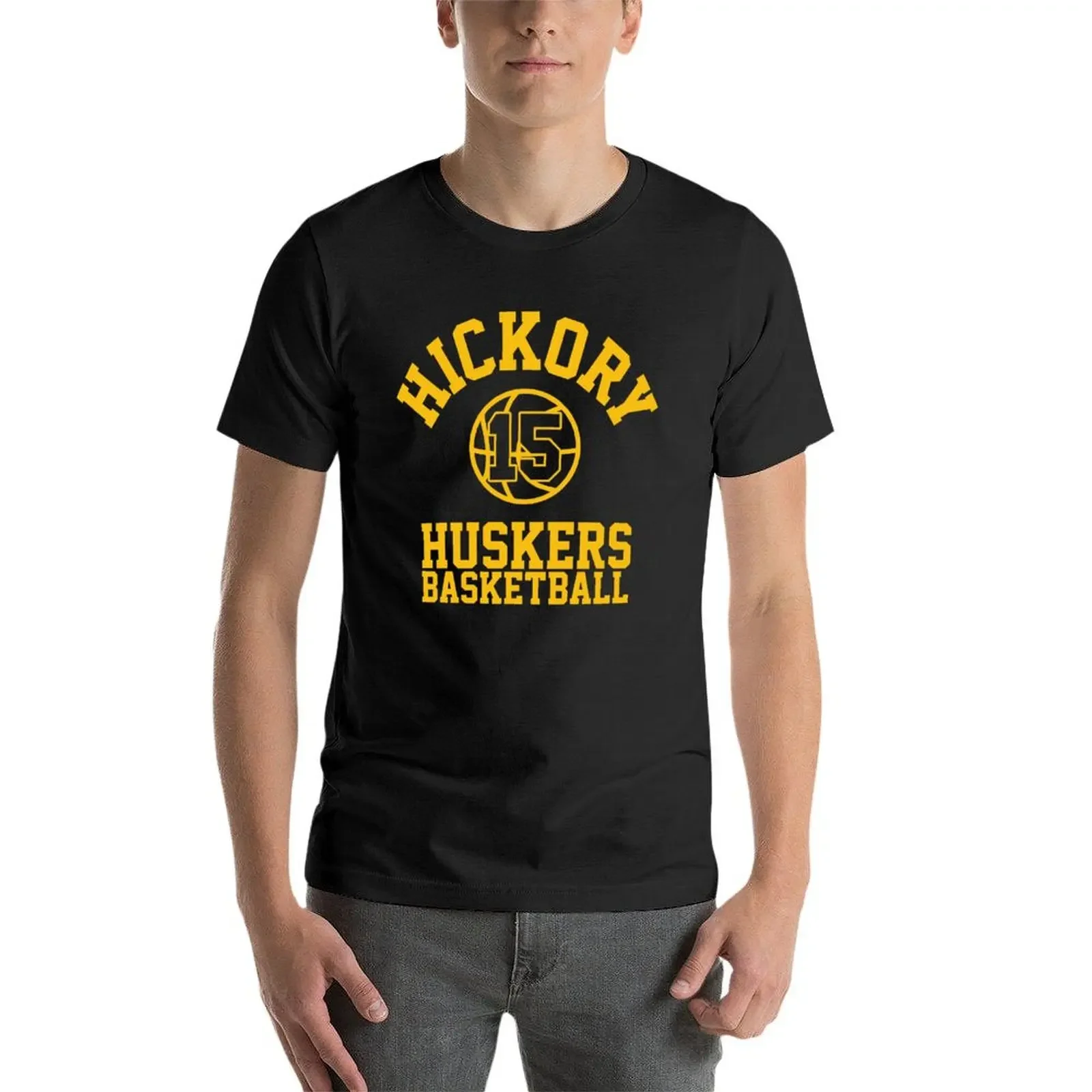 Jimmy Chitwood Hickory Huskers баскетбольная футболка аниме футболки хиппи одежда заготовки