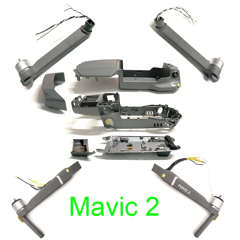 Новый оригинальный Mavic 2Pro верхний корпус Mavic 2 Zoom средняя рамка Mavic 2 Enterprise Нижняя крышка рычага двигателя ESC панель GPS для DJI
