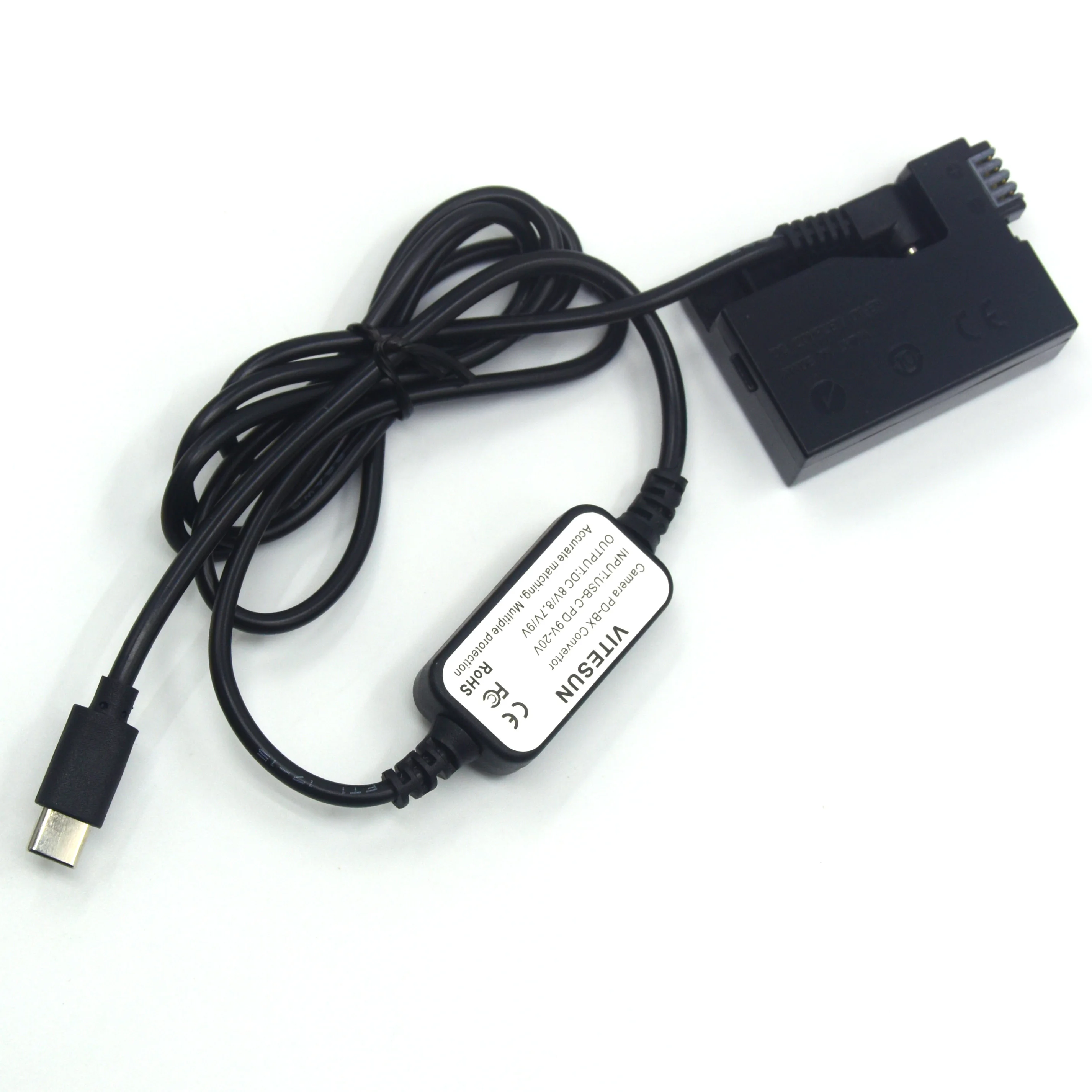 USB Type C кабель адаптера питания + искусственная батарея для Canon EOS T2i T3i T4i T5i 550D 600D 650D
