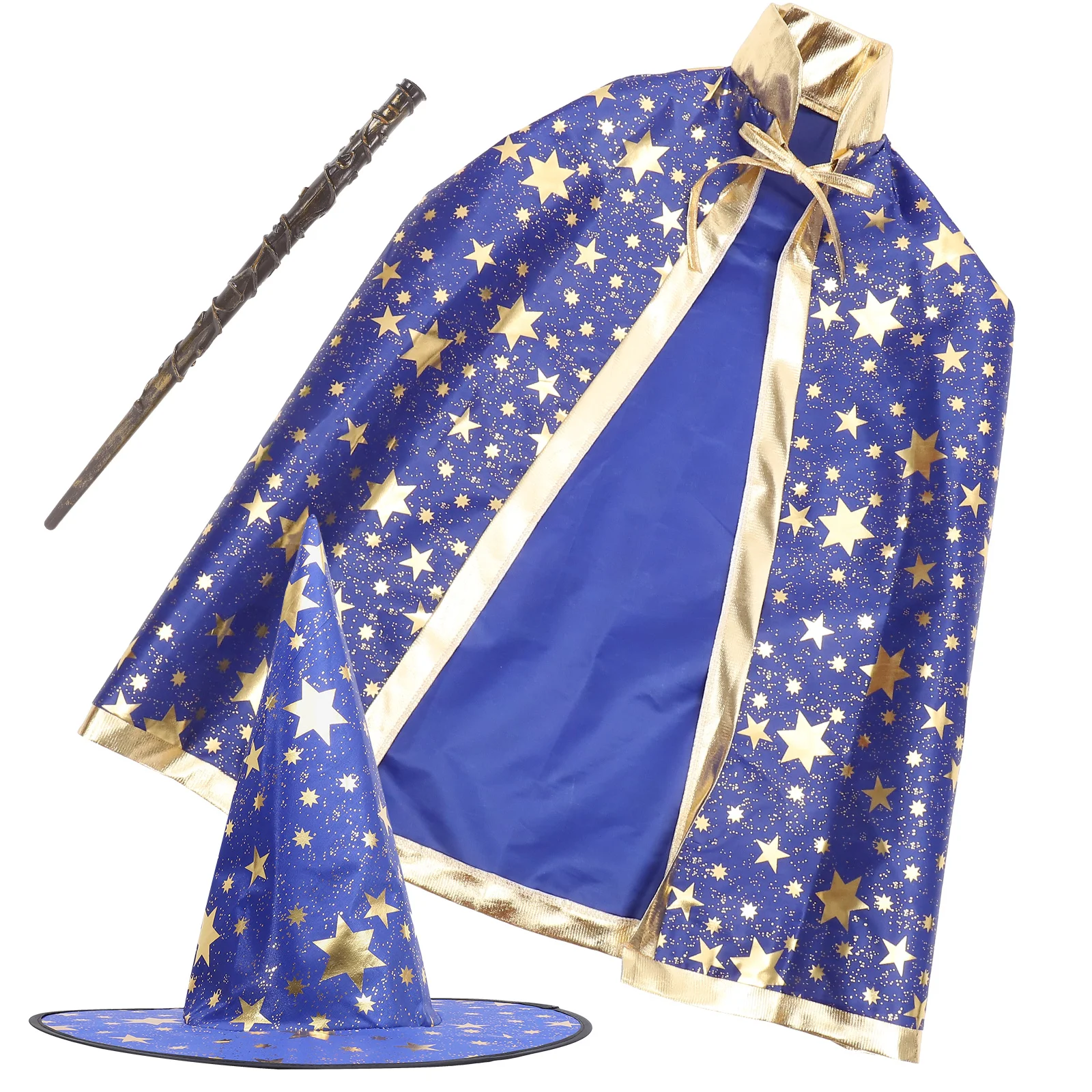 

Decorative Halloween Costume Supplies Witch Cloak Celebrity Carnival Cape Star Plastic Party Cosplay Child Caps