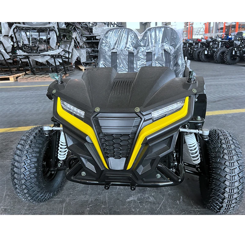 Фото Детский внедорожный картинг Custom Red Baja, новый дизайн с высоким крутящим моментом и стабильной мощностью для детских гонок по бездорожью. №1