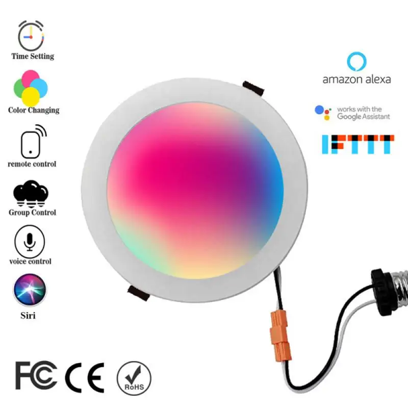 

WIFI Smart LED Downlight RGBCW Ceiling Lamp Spot Light Track Light Indoor Lighting For APP Tuya Smart Life Alexa google home