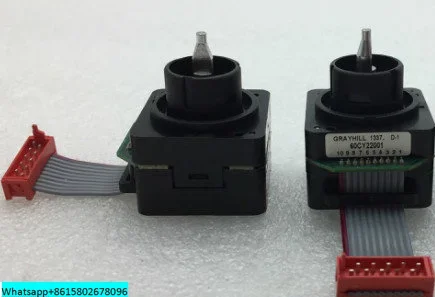 Многонаправленный кулисный выключатель GRAYHILL 4-ходовой с нажимным выключателем