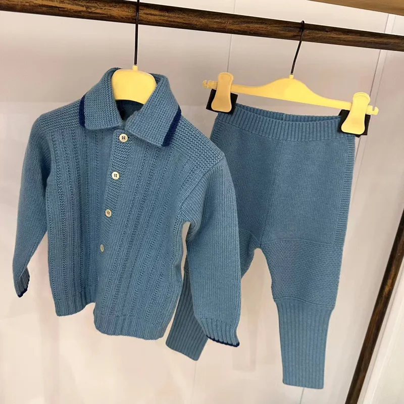 

Распродажа осенней одежды для маленьких девочек 2023, свитер, модные хлопковые длинные брюки, рубашки с длинным рукавом, детская одежда