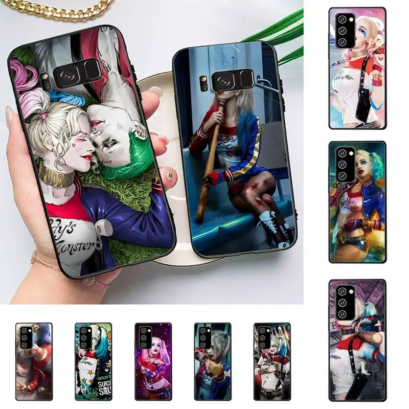 

DC Harley Quinn Joker Phone Case for Samsung J 2 3 4 5 6 7 8 prime plus 2018 2017 2016 core