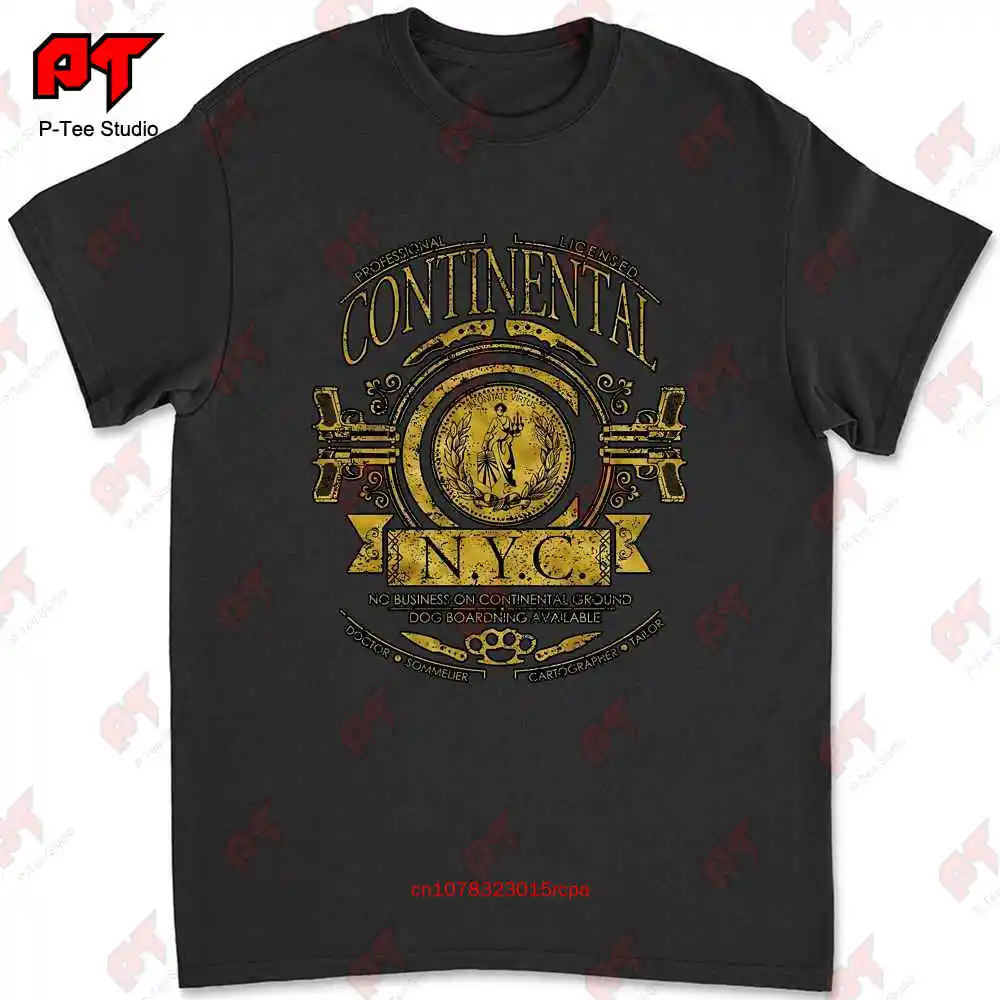 Футболка с логотипом Continental Assassin John Wick