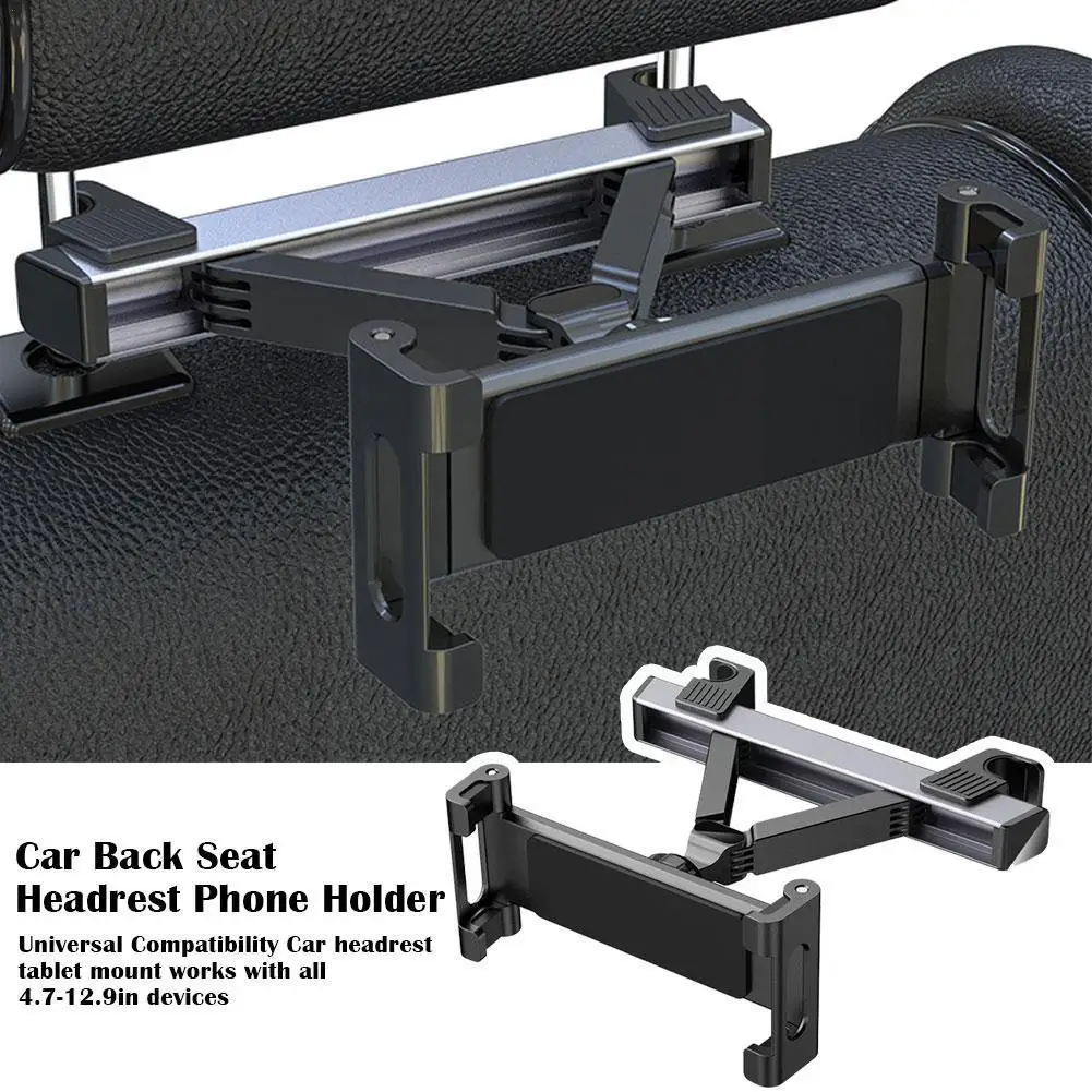 

Автомобильный подголовник для планшета с креплением на подголовник, вращающаяся на 360 Градусов Подставка для планшета, Автомобильная подушка для заднего сиденья, поддержка телефона для IPad 4,7-12 I4L1